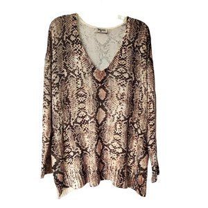 Show Me Your Mumu Hug Me Sweater Python Knit